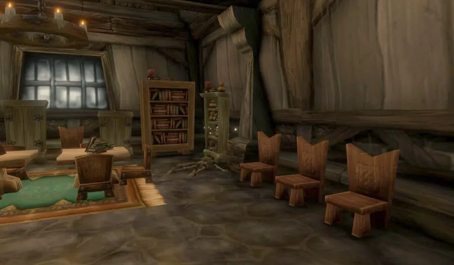 The Dalaran Digest, Vol. 23 in Silverpine Forest, a screenshot from the beta of World of Warcraft: Forever