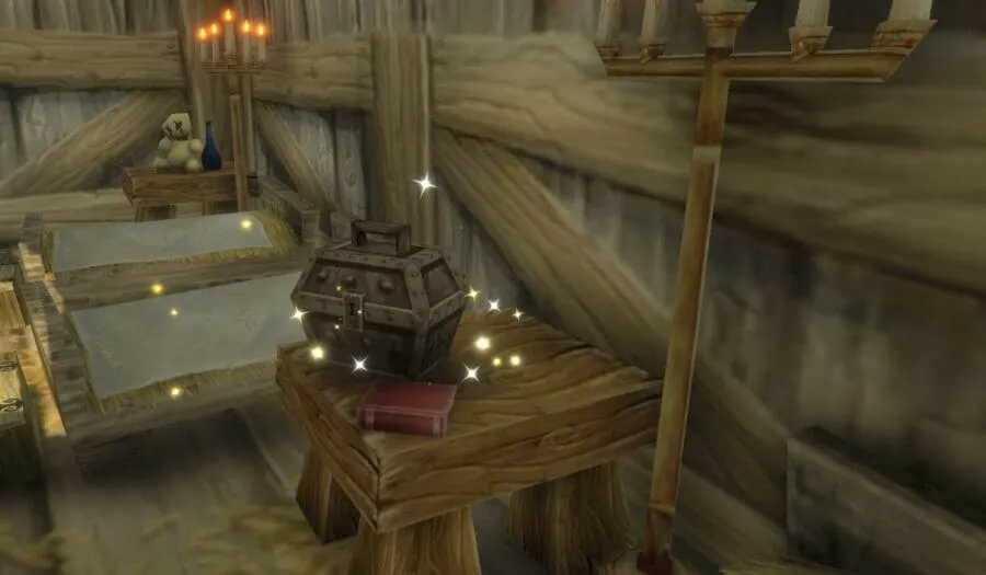 Rumi of Gnomeregan: The Collected Works in Westfall, a screenshot from the beta of World of Warcraft: Forever
