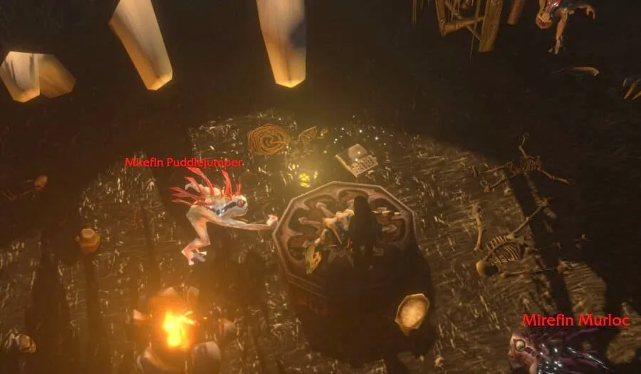 RwlRwlRwlRwl! in Dustwallow Marsh, a screenshot from the beta of World of Warcraft: Forever