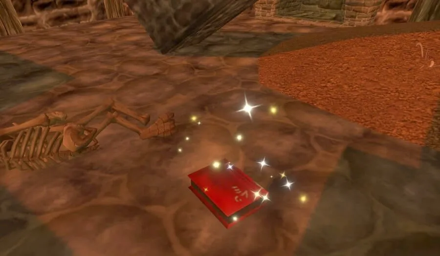 The Knight and the Lady in Eastern Plaguelands, a screenshot from the beta of World of Warcraft: Forever