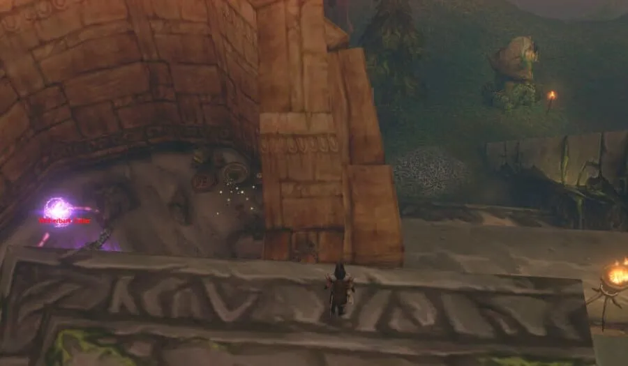 Venomous Journeys in The Hinterlands, a screenshot from the beta of World of Warcraft: Forever