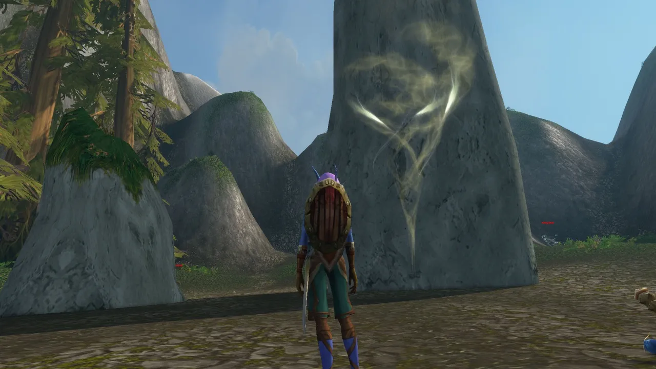 The Elemental Convergence, a screenshot from the World of Warcraft: Forever beta
