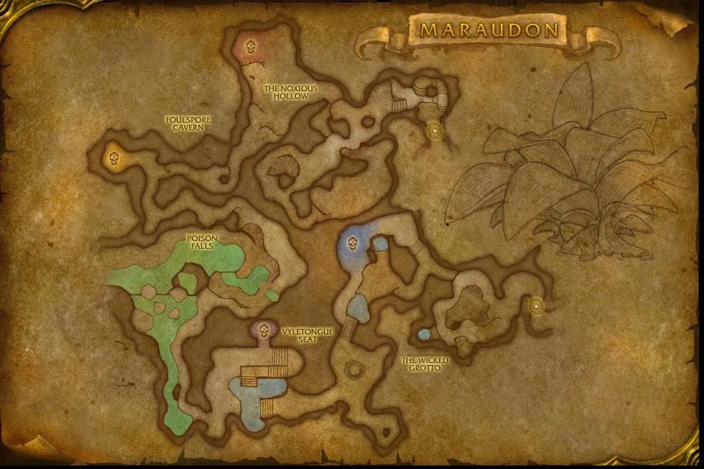 Karte des Dungeons