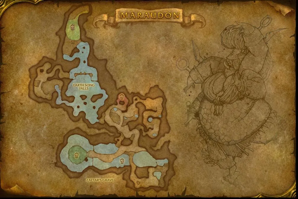Karte des Dungeons