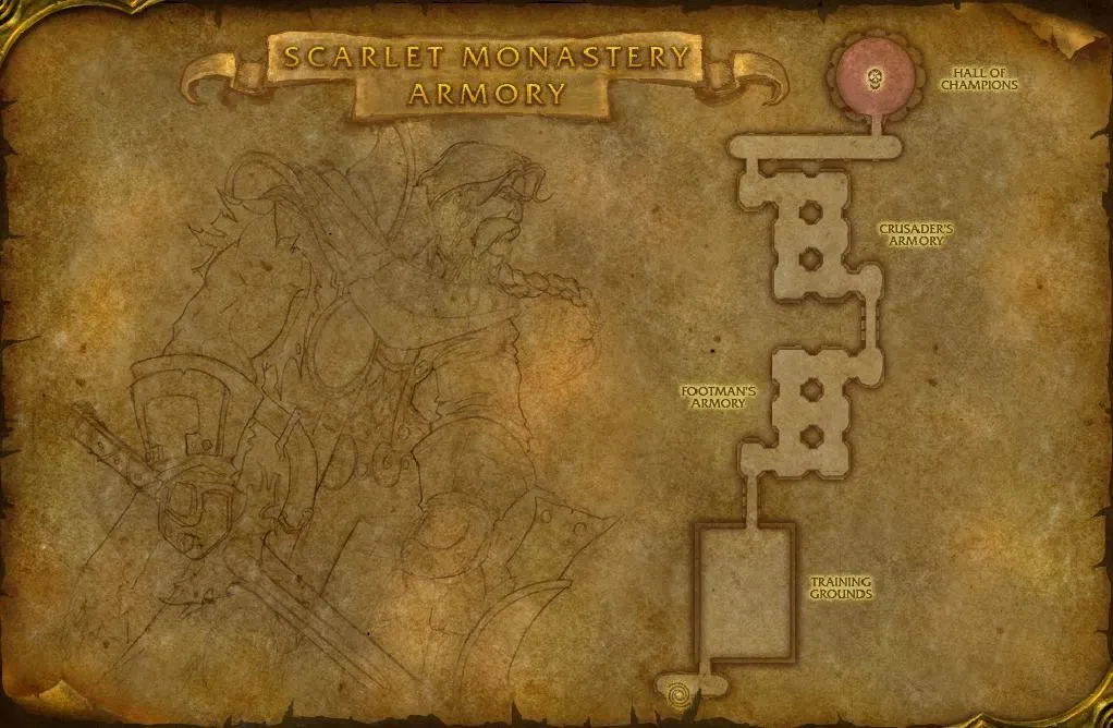 Karte des Dungeons