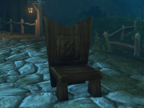 The Camp Chair, a wooden chair