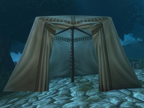 The Camp Tent, a canvas tent
